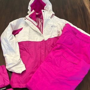 Girl’s Columbia Bugaboo Ski set